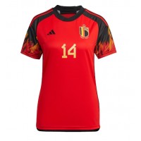 Maglie da calcio Belgio Dries Mertens #14 Prima Maglia Femminile Mondiali 2022 Manica Corta